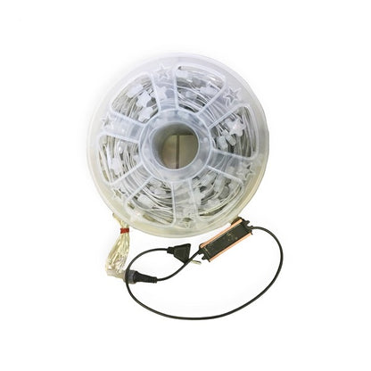 ZYF-156 50M RGB Frosted 5 Pointed Stars 2835LED String Lights 220V