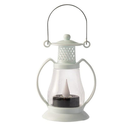 Battery Operated Retro Lantern LED Candle Pack Of 12