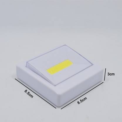 LED Switch Light for Wardrobe, Cabinets, Passage, Drawers, Cool White Light Night Lamp