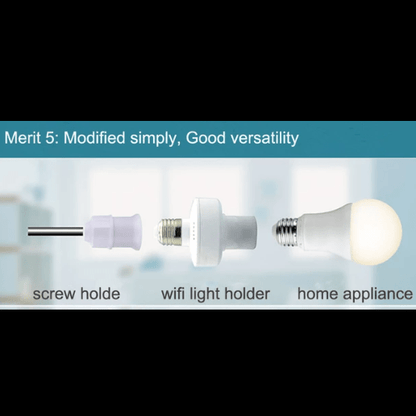 Sonoff Slampher E27 Wi-Fi Wireless Control Light Holder