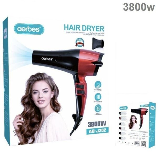 Aerbes 3 In 1 Hair Dryer 3800W