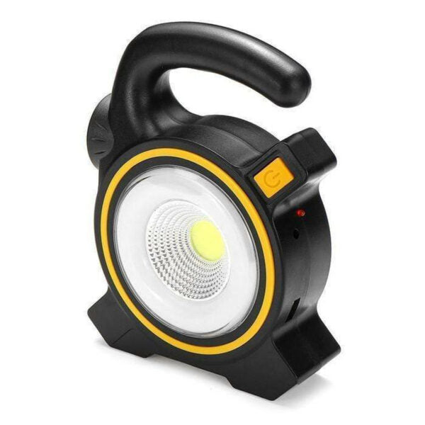 Rechargeable Solar Powered COB Work Light With DC USB Cable