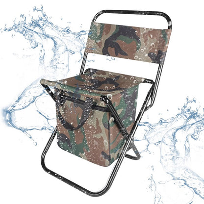 Jiageng JG20375293 Portable Folding Camping/Fishing Chair With Storage