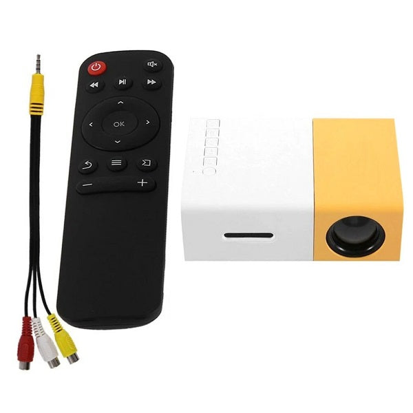 YG300 Mini LED HD Projector Support Portable Home Cinema