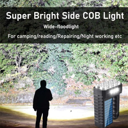 Aerbes AB-Z1008 Solar Powered Multi-functional Searchlight 11LED+COB