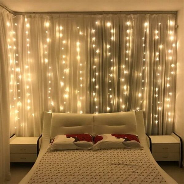 JG3100 Decorative Curtain Fairy Light for Home Party or Wedding 3M