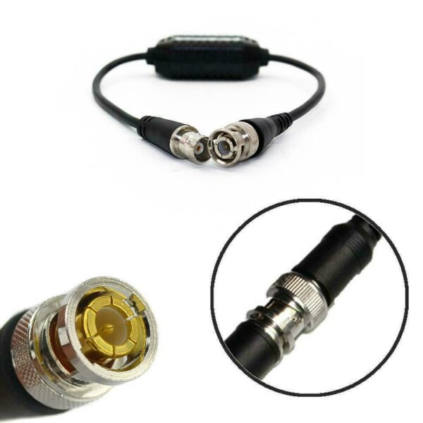 Coaxial Video Ground Loop  Isolator Balun BNC Male to Female