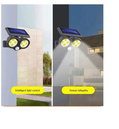 Solar Powered Cob Light Wall Lamp  200lm