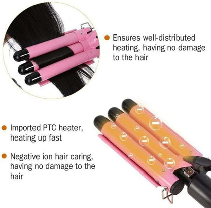 Aerbes Electric Curling Iron Rated  Power 70W-130W 180-210°