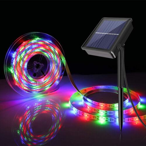 Aerbes 5M Solar Light Strip 5V  5050 RGB 30D 10mm