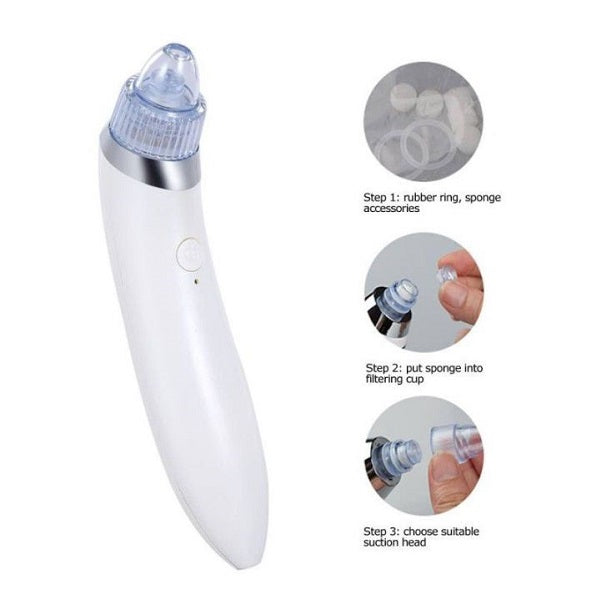 Aorlis Rechargeable Blackhead  Aspirator Facial Cleaning