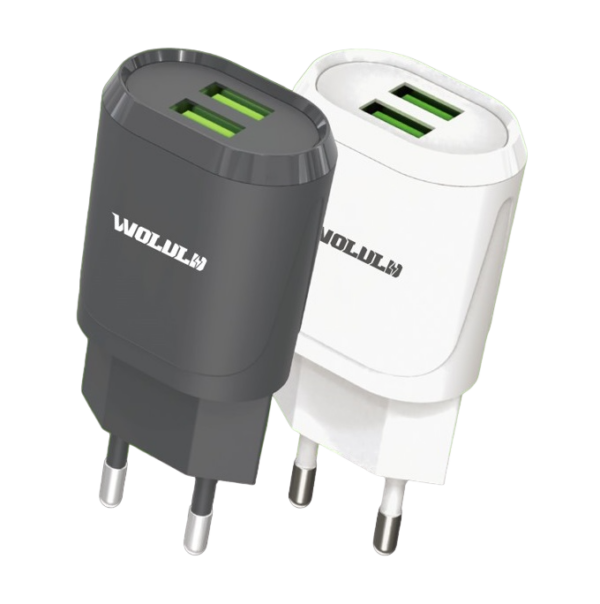 Wolulu AS-51377 Dual USB Wall Charger 2.1A