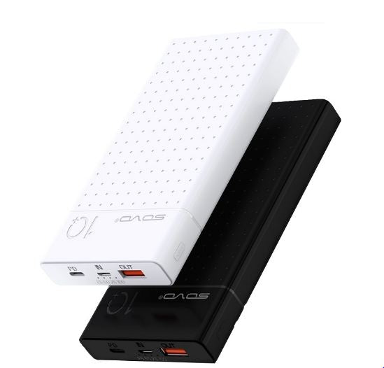 18W Slimline PD Fast Charging  Power Bank 10000mah