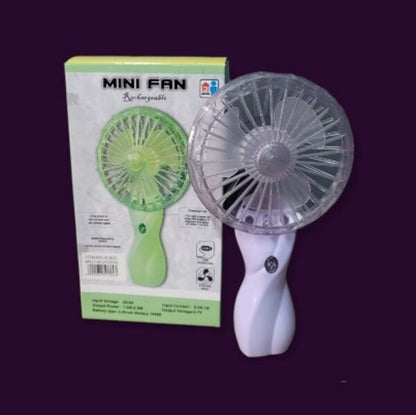 Mini Rechargeable Fan