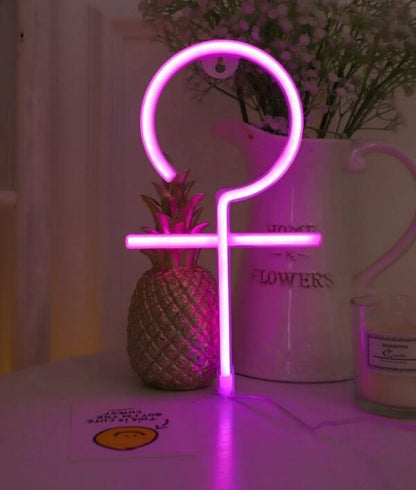 FA-A71 Female Symbol Neon Sign Lamp USB And Battery Operated