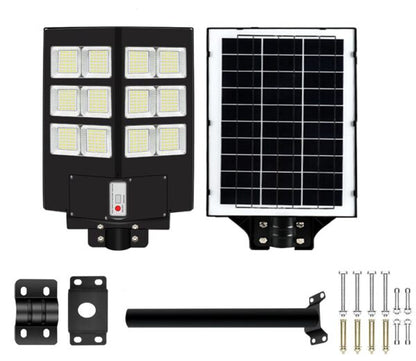 FA-5286-180W Solar Powered Street Light With Pole Arm + Remote Control