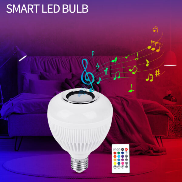 FA-WJ-L2 LED RGB Music Bulb With Remote Control 12W