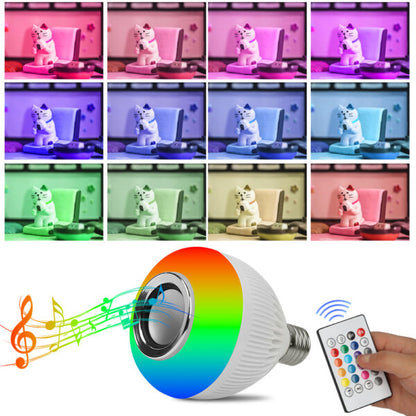 FA-WJ-L2 LED RGB Music Bulb With Remote Control 12W