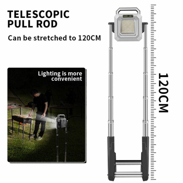 USB Rechargeable Foldable  Stretchable Multifunctional LED  Work Light