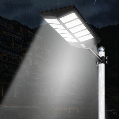 FA-5288-300W Solar Powered Street Light With Pole Arm + Remote Control