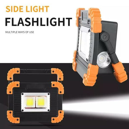 FA-7759-24 Portable Rechargeable Bright Dimmable Work Light 2COB