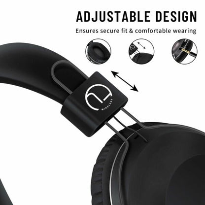 Aerbes AB-EJ18 Wireless Bluetooth Headphone With LED Light & Micro SD Card Slot