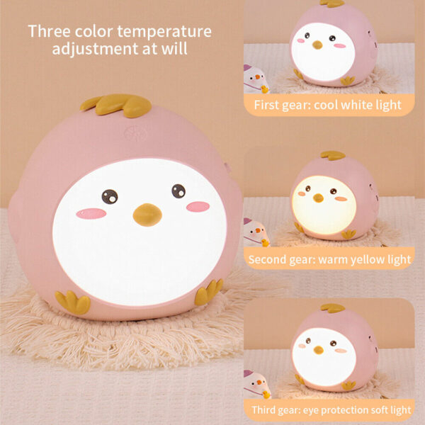 CS297A Kids Stepless Dimming Cute Night Light