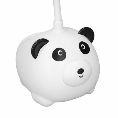 CS285-1 Cute Panda USB Rechargeable Table Lamp With Pencil Holder