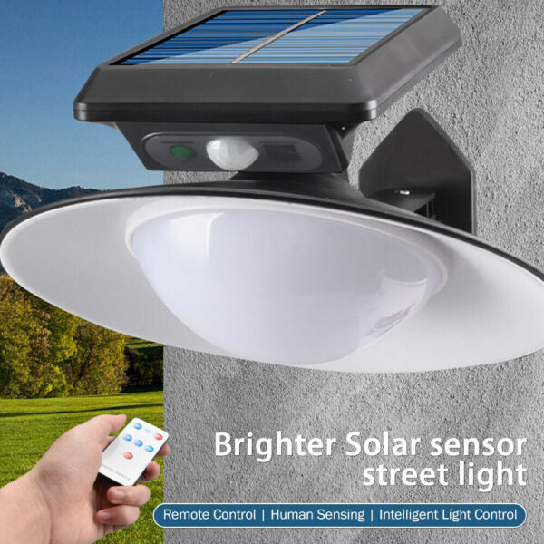 LED Induction Solar Motion Sensor  Light with Remote Control