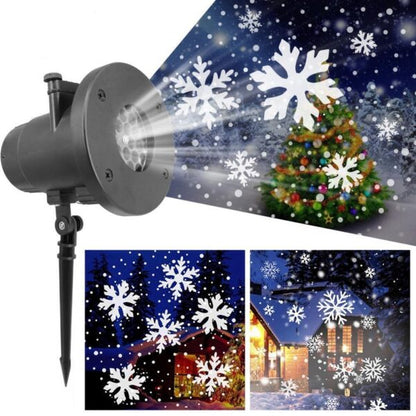 FA-W551 Outdoor Indoor Snowflake Projection Laser Light