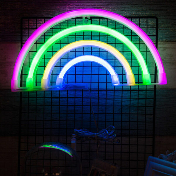 FA-A28 4 Colours Rainbow Neon USB/Battery Powered Light