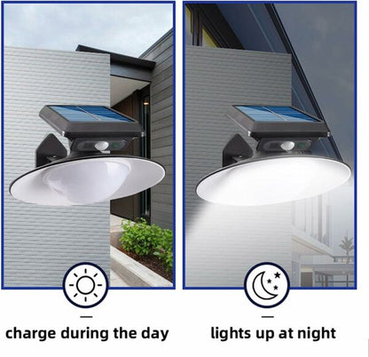 LED Induction Solar Motion Sensor  Light with Remote Control