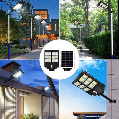 FA-5286-180W Solar Powered Street Light With Pole Arm + Remote Control