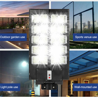 FA-5288-300W Solar Powered Street Light With Pole Arm + Remote Control