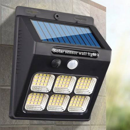 Solar Human Induction Motion Sensor  Wall Lamp 6LED