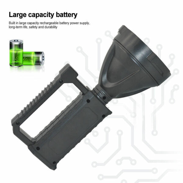 Multi-Functional Glare Charging  Flashlight With A Bracket