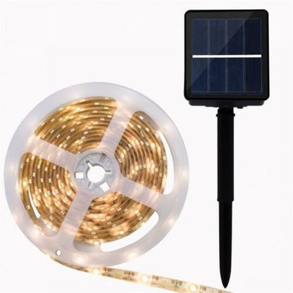 Aerbes 5M Solar Light Strip 5V  5050 RGB 30D 10mm