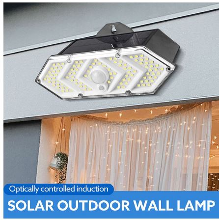 Rechargeable Solar Induction Interactive Wall Light