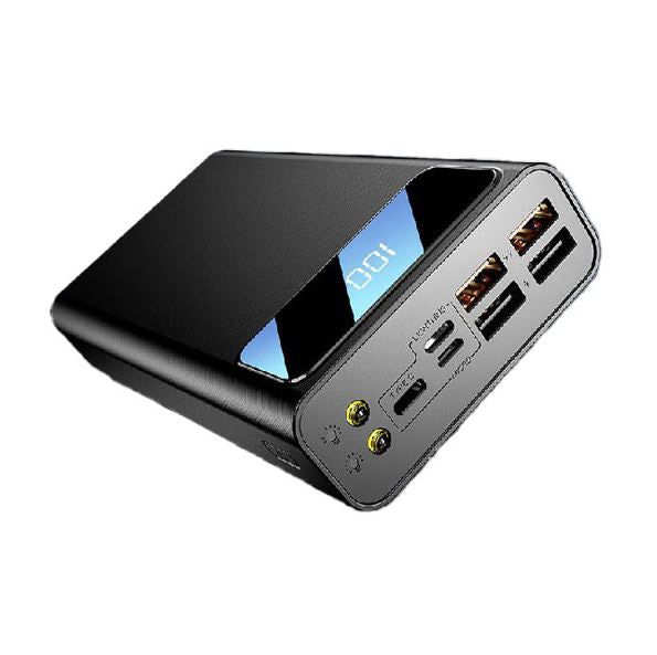 SOVO 40000mAh Power Bank  With Four USB Output And LED  Flashlight