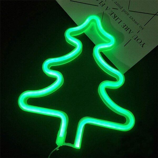 FA-A15 Christmas Tree Neon Sign Lamp USB And Battery Operated