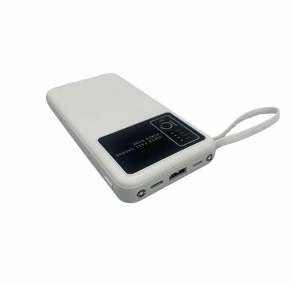 Detachable USB Cable Power Bank  12000Mah