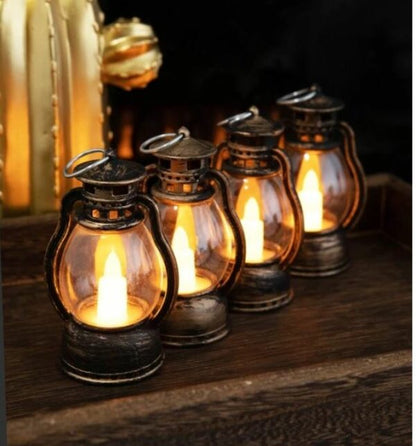 Battery Operated Simulated LED Lantern Candle Warm White Light Pack Of 24