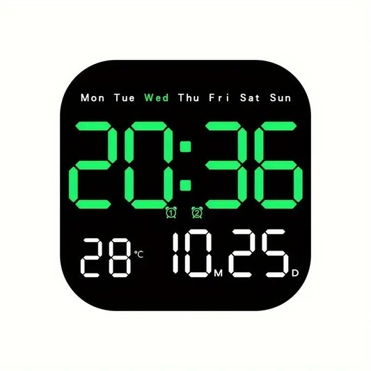 Large LED Digital Wall Clock