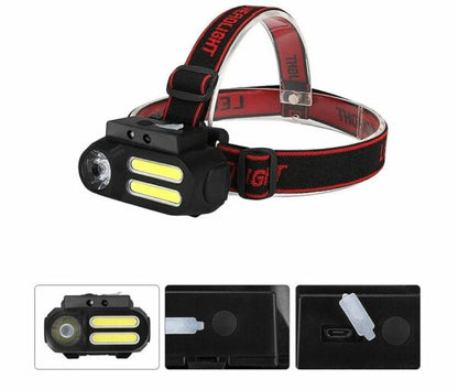 FA-611 Rechargeable 5 Light Powerful LED Head Lamp