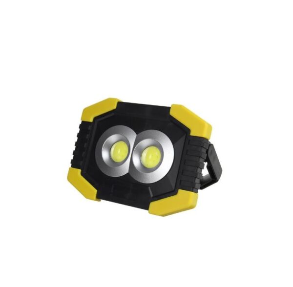 Rechargeable Solar Powered  2COB Work Light