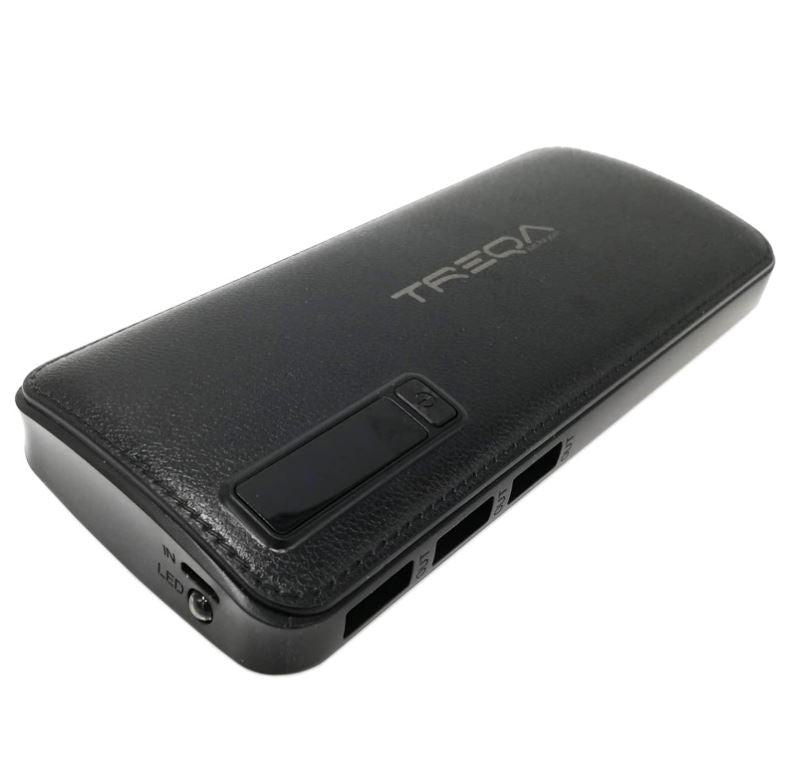 Treqa Pu Leather Power Bank  12800mah