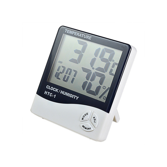 Temperature Humidity Meter And Clock