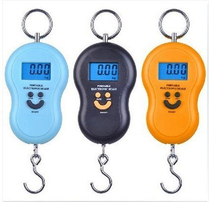 50kg/10g Digital LCD Portable Electronic Hanging Hook Luggage Scale Weight