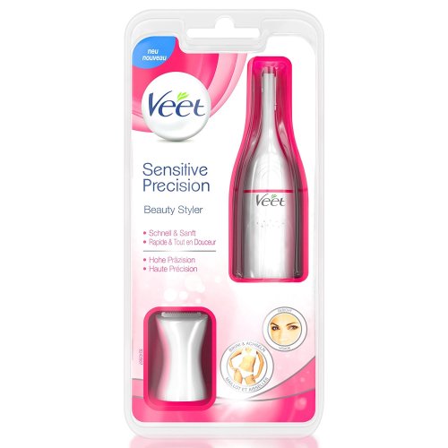 Veet Sensitive Precision Beauty Styler Trimmer Haare Gesicht Bikinizone Achseln