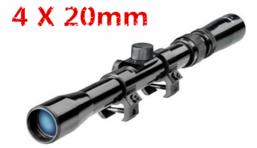 Rifle Scope for 22caliber Rifles and Air Gun 4 X 20mm